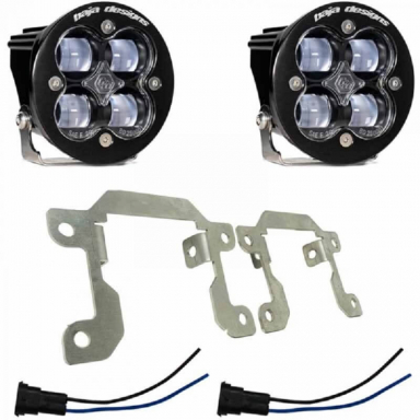 Baja Designs 448032 Squadron SAE Clear Fog LED Pocket Light Kit
